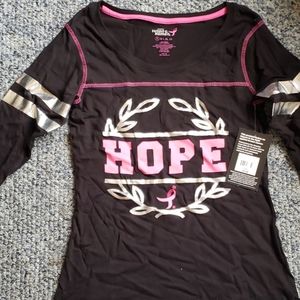 Breast cancer awareness long sleeve shirt